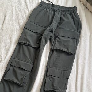 ALO Yoga Gray Cargo Pants